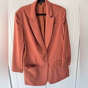 Express Women's Terracotta Blazer